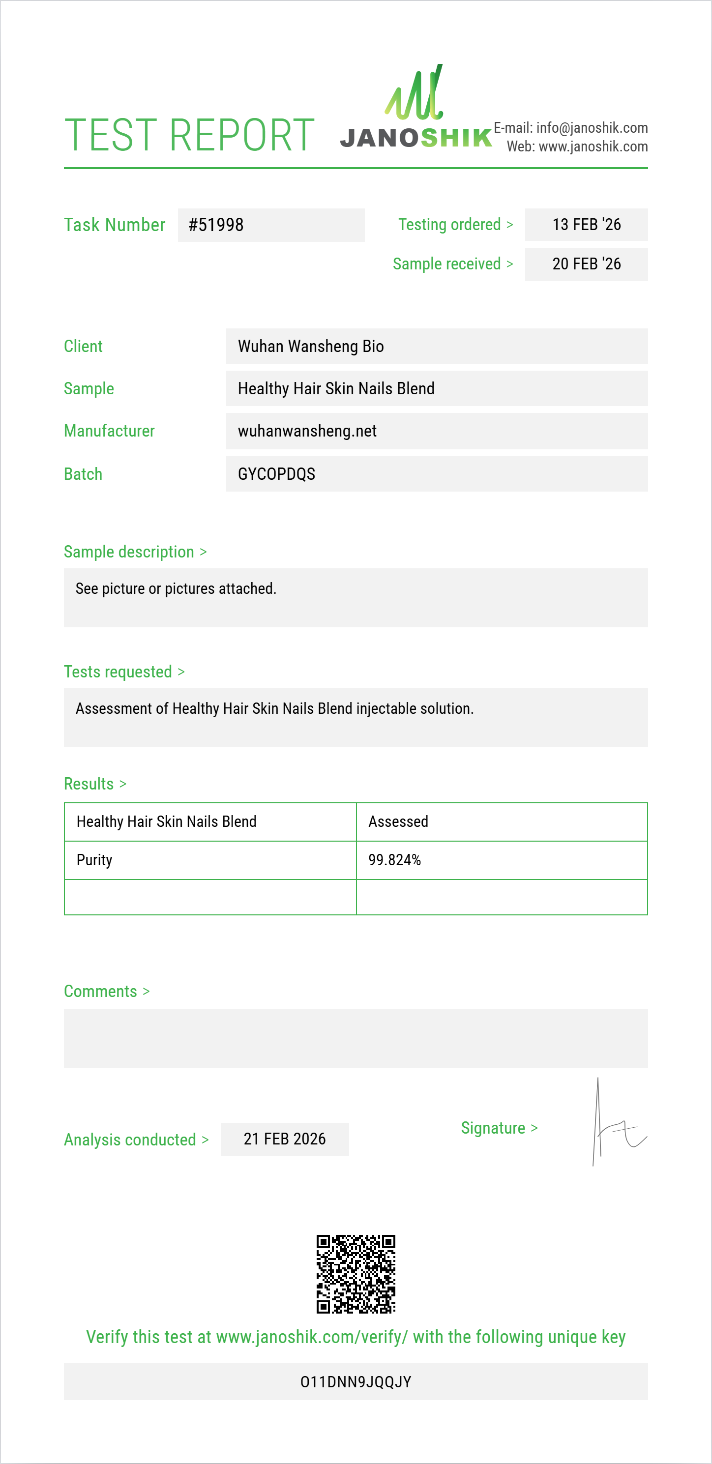 Healthy Hair Skin Nails Blend