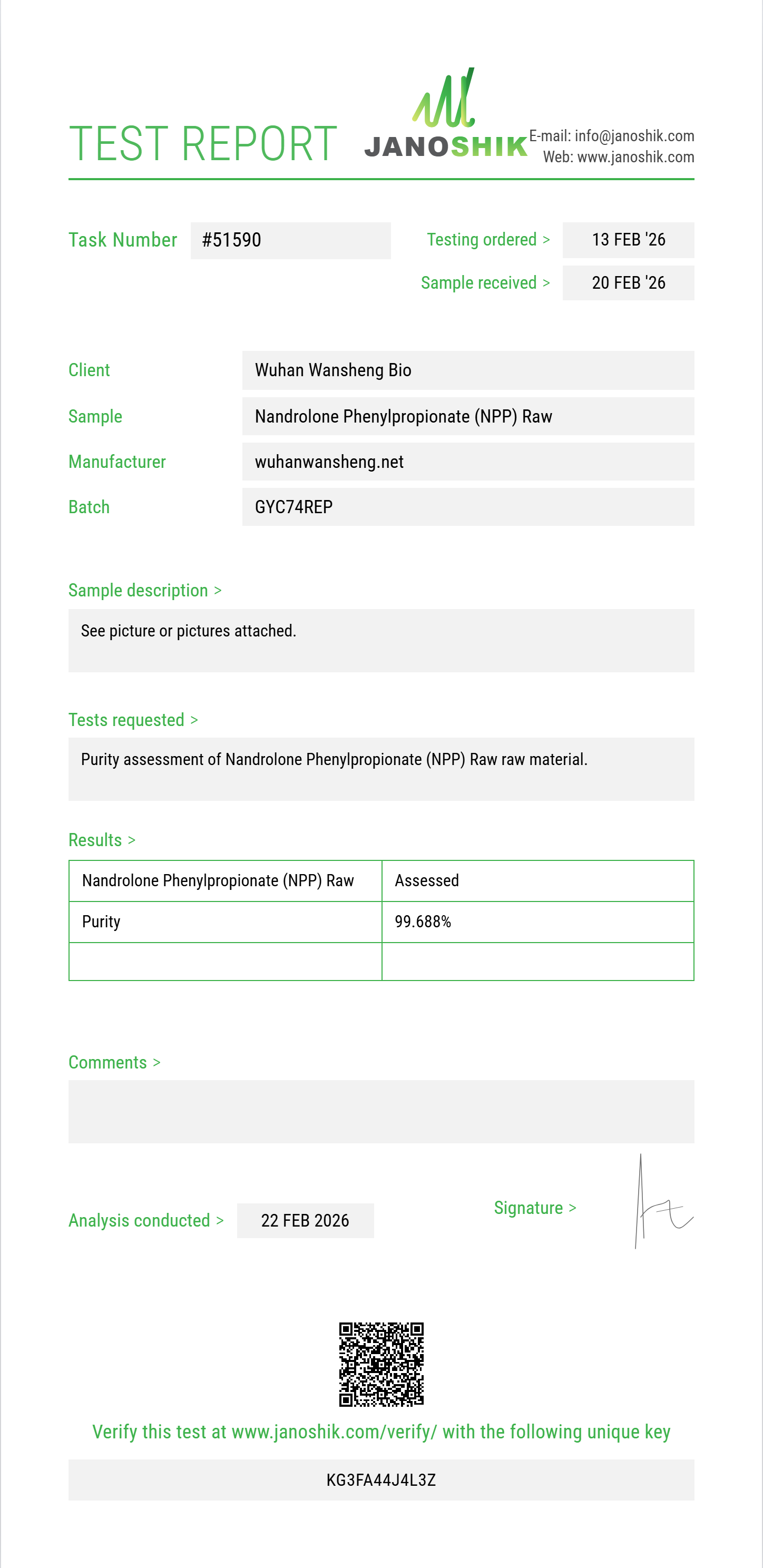 Nandrolone Phenylpropionate (NPP) Raw